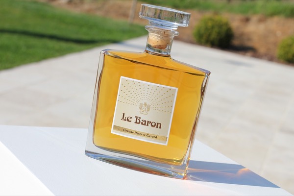 Le Baron Eau de vie de Marc, cuvée du Château Vaudois